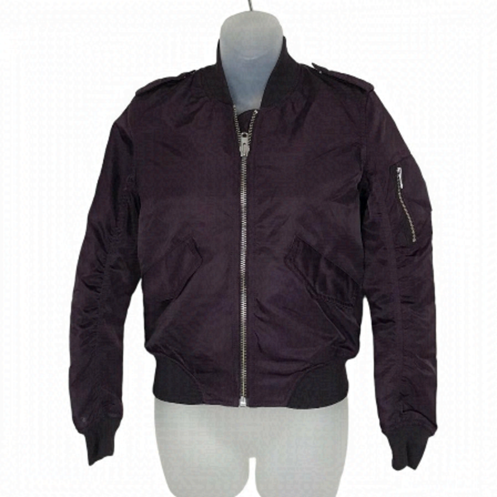 Aritzia Talula Plumb Bomber Jacket Size XS